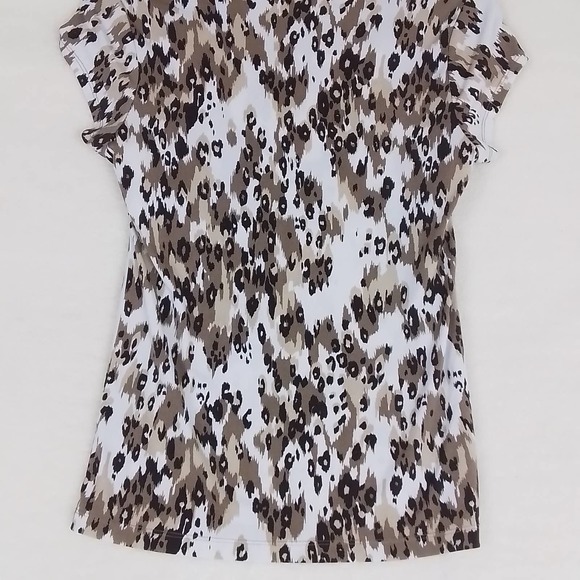 Rafaela Casual Blouse Size Small‎ in Leopard Print - Picture 8 of 11